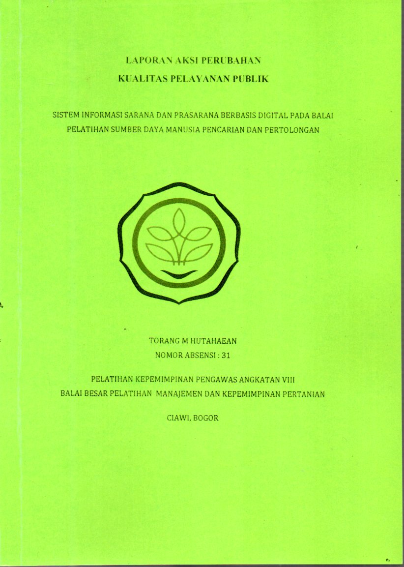 Sistem Informasi Sarana Dan Prasarana Berbasis Digital Pada Balai