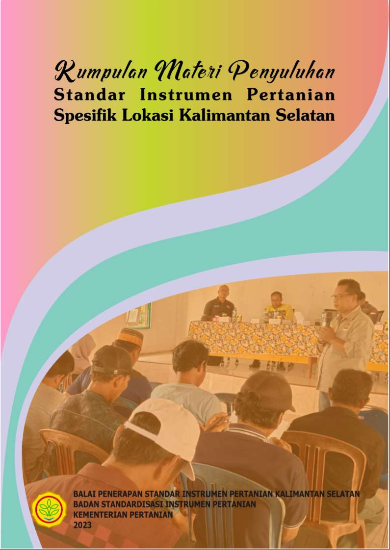 Kumpulan Materi Penyuluhan Standar Instrumen Pertanian Spesifik Lokasi