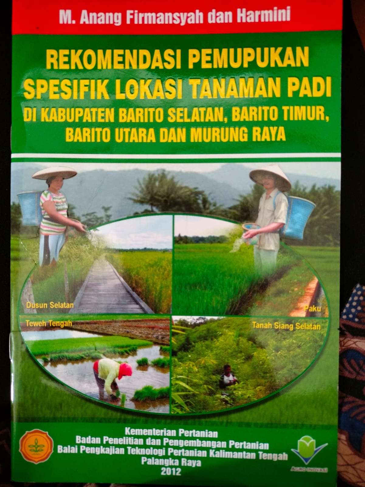 Rekomendasi Pemupukan Spesifik Lokasi Tanaman Padi Di Kabupaten Barito ...