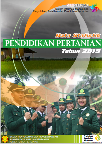 Data Statistik Pendidikan Pertanian Tahun 2019