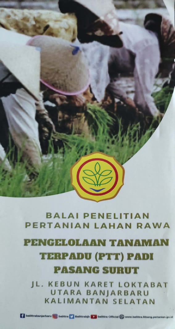 Pengelolaan Tanaman Terpadu (PTT) Padi Pasang Surut